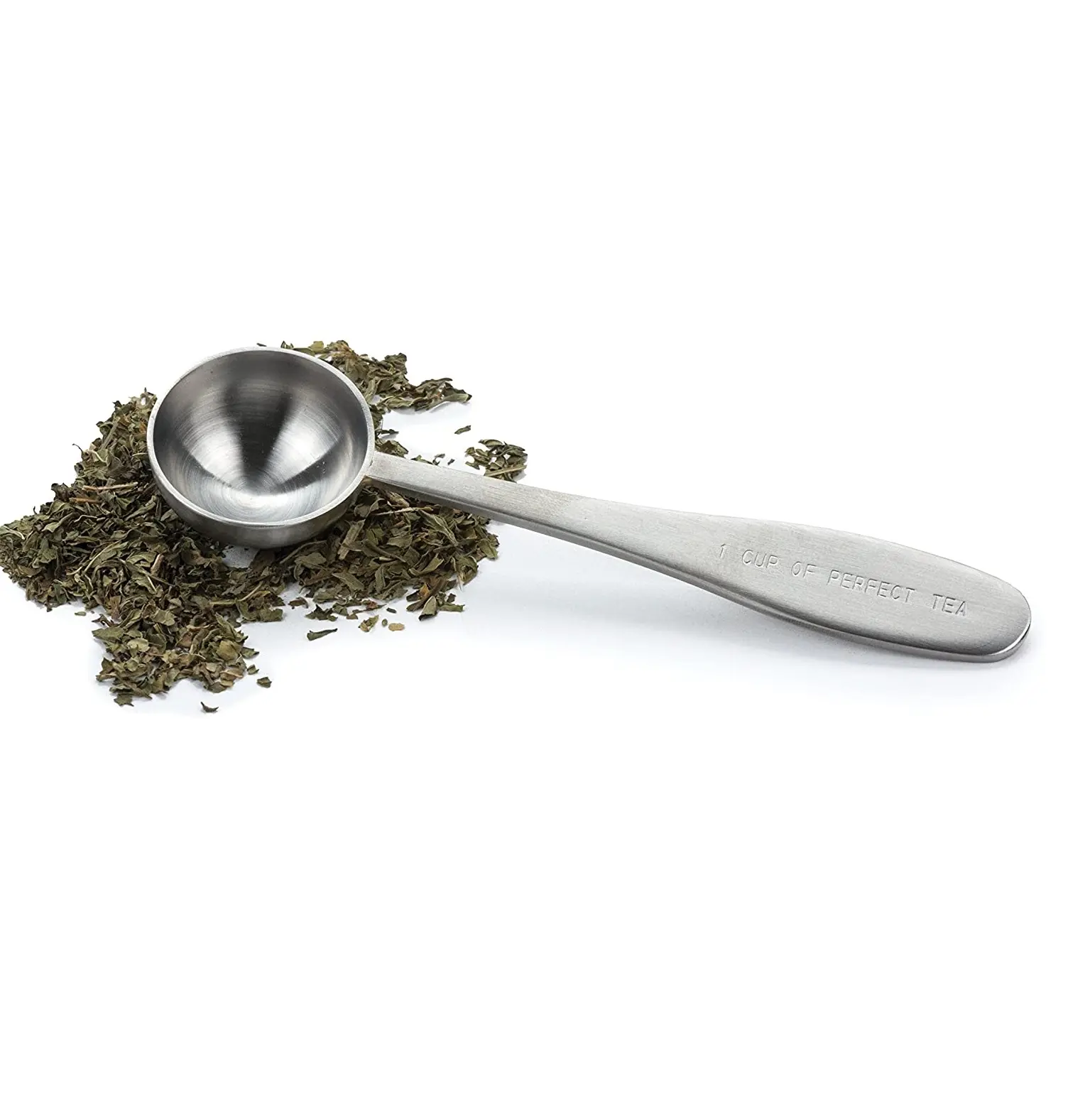 Премиум качество, индивидуальный логотип, идеальная одна чашка идеального чая, мерная чайная ложка из нержавеющей стали