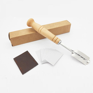 Utensili per Panificazione in Acciaio Inox 304, Accessori per Cottura, Coltello per Tagliare il Pane, Lame Artigianale in Legno per Pane - Product Image 4
