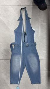 G04435C Tute in <span class=keywords><strong>denim</strong></span> estive da donna con scollo all'americana 2026 - Product Image 6