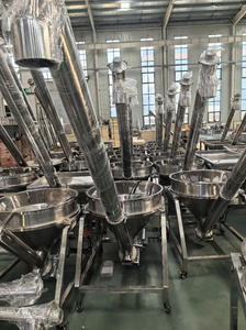 Schroeftoevoermachine Poeder Lift Feeder Lading Transportband Roestvrij Staal Graan Spiraal Vijzel Machine Schroef Transportband - Product Image 2