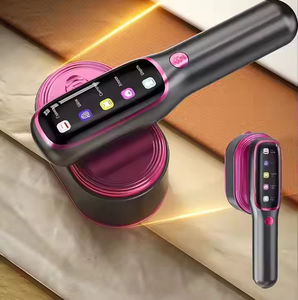 Plancha de vapor portátil mini de 1200 vatios con pantalla táctil LCD, plancha de vapor de mano para el hogar y viajes. - Product Image 6