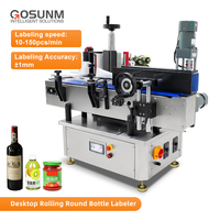 Machine d'étiquetage automatique pour bouteilles et contenants |   Applicateur d'étiquettes adhésives rapide et précis