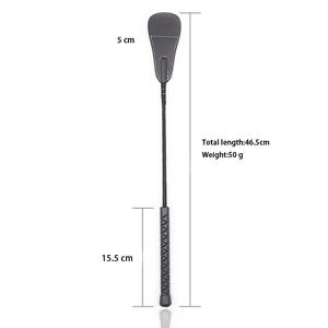 Látigo Corto de Cuero para Parejas, Erótico, BDSM, Herramientas de Castigo Femenino, Paleta para Azotes, Estilo Europeo y Estadounidense - Product Image 6