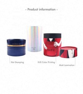 Luxury Designed <b>Paper</b> Box For Skincare Eco Friendly Customized Cylinder Gift <b>Boxes</b> Skin Care - Product Image 6