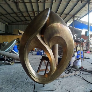 Ngoại thất hiện đại vườn nghệ thuật đồng thau Trừu Tượng điêu khắc - Product Image 5