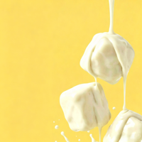 FD Zoete Gefreeze-droogde Durian met Witte Chocolade Coating Knapperige Durian Brokjes Bulk Snack Zonder Toegevoegde Conserveermiddelen