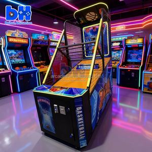 Baihui Animation Coin Operated UK Arcade Basketball Shooting Arcade Customized Street Basketball Arcade Game Machine - Product Image 5