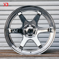 Velg Krom Mewah Ringan Laris Manis Custom 18 5x114.3 Deep Concave Forged Alloy Wheel Rim 5x120 5x100 untuk Subaru WRX GTR