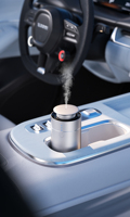 Diffuseur de voiture métallique jetable 2026 sans eau, alimenté par USB, capacité 10 ml, garantie 1 an pour voiture