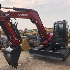 เครื่องขุดไฮดรอลิก yanmar 80ตันเครื่องรวบรวมข้อมูลขนาดเล็ก8ตันทำงานได้กว้างแรงขุดที่แข็งแกร่งทนทานหน่วยที่ใช้เครื่องยนต์ - Product Image 1