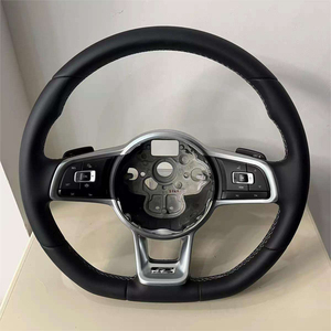 <span class=keywords><strong>Volante</strong></span> de Fibra de Carbono Forjado LED Personalizado para Volkswagen vw Serie GTI/Serie Golf 7R <span class=keywords><strong>Mk7</strong></span> <span class=keywords><strong>Mk7</strong></span>.5 <span class=keywords><strong>GLI</strong></span> con Botón de Arranque R8 - Product Image 5