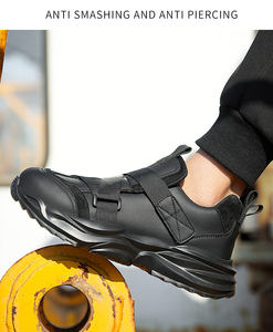 908-5 Çok Satan Erkek İş Güvenliği Ayakkabıları EVA ve Çelik Burunlu Toptan Ucuz Fiyat Sonbahar Deri Bot File ve Kauçuk Tabanlık - Product Image 6