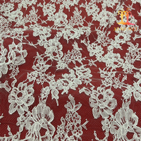 Nouvelle Arrivée Tissu en Dentelle Française en Nylon Chimique Écologique pour Broderie de Vêtements Largeur 150cm Maison