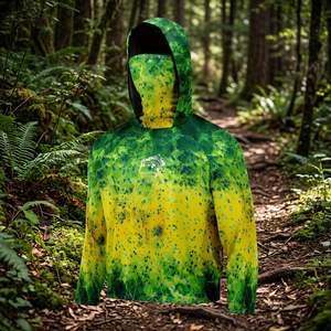 Maillot de pêche pour homme à manches longues, imprimé sur mesure, séchage rapide, coupe-vent, respirant, vêtement d'extérieur avec protection UPF50+ et fonction imperméable - Product Image 3