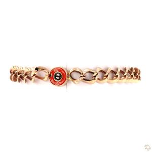Bracelet moderne en or, argent et or rose avec diamants pour femme – Bijou tennis élégant et léger, accessoire de mode haut de gamme - Product Image 2