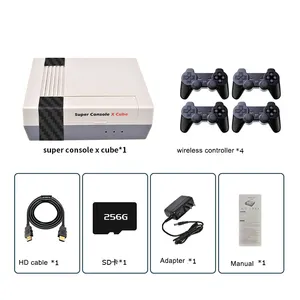 Super Console X Cube Bảng Điều Khiển Trò Chơi Video Cổ Điển Dành Cho Người Chơi Trò Chơi Với 33000 Trò Chơi Bộ Điều Khiển Không Dây Bộ Điều Khiển Bộ Giả Lập