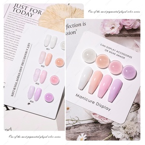 JTING 2024 Nouvelle Tendance 4 Couleurs Rose Nude Top Coat 15ml Bouteille Gel Polish Pigment Unique ODM Personnalisé Marque Privée Logo - Product Image 6