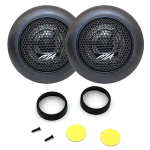 55mm süper güç araba Tweeter Loud Stereo Dome Tweeter araç ses hoparlör Tweeter maksimum güç 150W