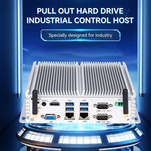 Gw100 Fanless Low Power Consumption Industrial Mini <strong>Computer</strong> with Intel Core Wide Range Industrial Mini Host Available in Stock - Product Image 1