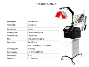 Tratamiento para la Caída del Cabello al Mejor Precio, Luz Multifunción, Restauración Capilar, Máquina de Análisis del Cuero Cabelludo, Regeneración del Cabello - Product Image 6