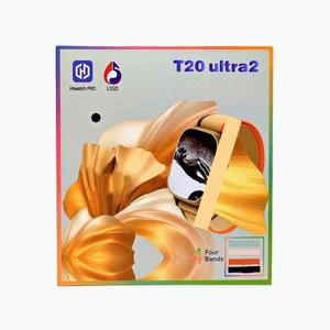 Heißer T20 ULTRA <span class=keywords><strong>2</strong></span> Smartwatch Sportarmband Quadratisches Silikon-Vierfach-Armband-Set TFT-Display Kabelloses Ladegerät Sport-Smartarmbänder - Product Image 3