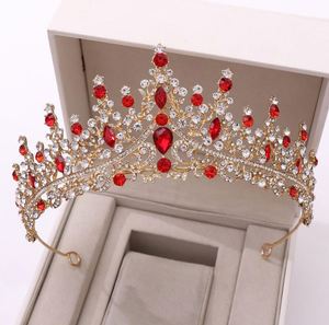 มงกุฎโลหะผสมขนาดใหญ่สำหรับการประกวดนางงามโลก งานแต่งงานสุดหรู - Product Image 1