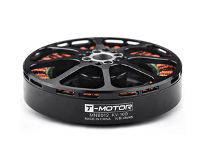 T-MOTOR Antigravity MN8012 KV100: Motor sin escobillas ultraligero y eficiente de 11.8 kg de empuje y 351 g para UAV de ala fija y multirrotor - Product Image 1