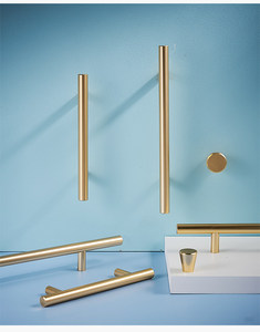 Solid Brass Furniture Cabinet Pulls Widely Used in Apartments Schools Hotels &amp; Commercial Shopping Malls - Product Image 6