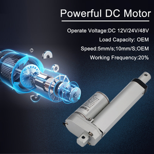 RUIBE Bán Sỉ Thiết Bị Truyền Động Tuyến Tính Điện 24V DC Tải Trọng <span class=keywords><strong>100Kg</strong></span> Công Suất Cao - Product Image 2