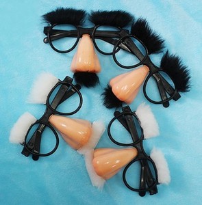 Adultos y niños <span class=keywords><strong>Gafas</strong></span> divertidas Juguetes Novedad <span class=keywords><strong>Broma</strong></span> Bar Gags Bromas Accesorio Prop para decoraciones de fiesta de Halloween - Product Image 4