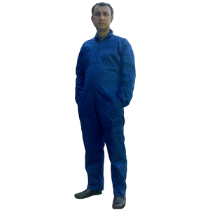 Combinaison de travail réfléchissante 100 % coton RBI, antistatique, avec fermeture éclair, ignifuge, pour hommes, avec logo personnalisé et impression numérique couleur - Product Image 1