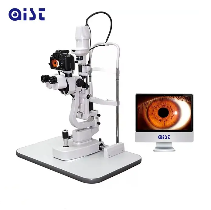 Asit-Adaptador de haz divisor, equipo oftalmológico de LS-5 de alta <span class=keywords><strong>resolución</strong></span>, microscopio LED, lámpara de hendidura digital