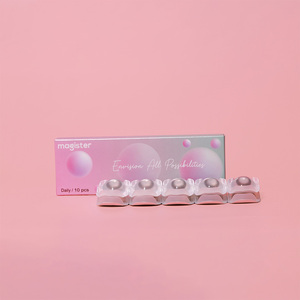 Livraison Gratuite Magister 10 Pièces <span class=keywords><strong>Lentilles</strong></span> de Contact Quotidiennes Jetables 5 Paires 1 Boîte <span class=keywords><strong>Lentilles</strong></span> de Contact <span class=keywords><strong>Lentilles</strong></span> Oculaires - Product Image 2