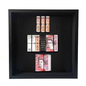 Exhibidor de Billetes de Banco Estadounidenses de Lujo para el <span class=keywords><strong>Mercado</strong></span> Europeo, 5/6.5 cm de Profundidad, 28*31 cm, Decoración, Marco de Caja de Sombra Motivacional - Product Image 4