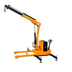 <span class=keywords><strong>Crane</strong></span> Mini Listrik Diskon, Steering Knuckle Boom 1 Ton, Dipasang di Truk Pikap dengan Remote Control, Alat Berat Konstruksi - Product Image 1