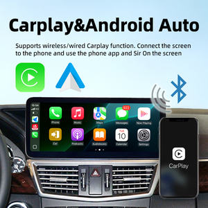 12.3 inch <span class=keywords><strong>Android</strong></span> Car Player Màn hình Carplay 4 gam Wifi Stereo đài phát thanh cho Mercedes-Benz C Class w204 S204 2008-2010 ntg 4.5 - Product Image 2