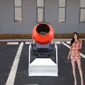 Diesel Gasoline Driven Crawler Type Drum <b>Concrete</b> Mixer Crawler Dumper Self Loading <b>Concrete</b> <b>Machinery</b> - Product Image 2