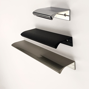 Moderne verdeckte Möbelschranktür Aluminium-Griffgriff mit individueller Farbe Grenzschrankgriffe - Product Image 2