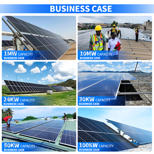 Sistema de Energía Solar de 30KW 36KW 60kwh Completo con Inversor Solar MPPT con Batería de Almacenamiento de Energía, Kit Precableado, TUV SGS - Product Image 5