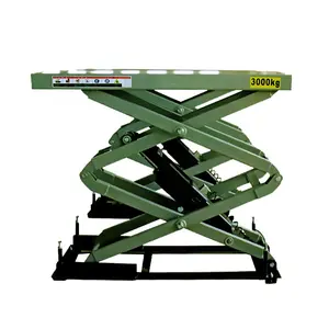 3500kg inground cao tầng Scissor Lift Scissor xe nâng Chất lượng cao ngầm Scissor nâng lên