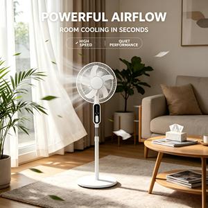 Ventilateur extérieur sophistiqué à haut débit d'air, ventilateur solaire avec panneau solaire, ventilateur commercial à énergie solaire - Product Image 1