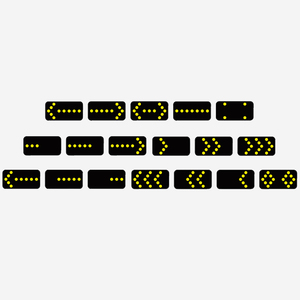 Bảng Mũi Tên Giao Thông Đèn Led Nhấp Nháy Gắn Trên Xe Ô Tô Mờ Tự Động - Product Image 6