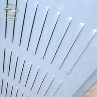 Tôle perforée en acier inoxydable 304 thermolaquée 48" x 96" – Panneau de maille métallique carrée pour soudage, pliage et ventilation DIY