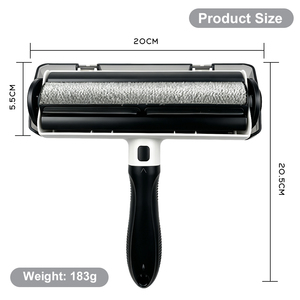 New Design Detachable Eco-Friendly Portable Reusable Lint Roller <b>Brush</b> Pet <b>Hair</b> Remover Roller for Small Animals Dog Car Fur - Product Image 2