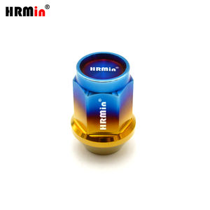 HRMin Gr5 Ti-6Al-4V en titane siège conique à 60 degrés 19écrous <span class=keywords><strong>de</strong></span> <span class=keywords><strong>roue</strong></span> hexagonaux écrous <span class=keywords><strong>de</strong></span> <span class=keywords><strong>roue</strong></span> en titane M12 * 1.5*35mm ForToyotoMazda <span class=keywords><strong>Honda</strong></span> - Product Image 5