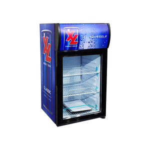 <span class=keywords><strong>Réfrigérateur</strong></span> vertical Meisda SC40B à refroidissement direct pour boissons, avec portes vitrées simples, idéal pour les boissons énergisantes - Product Image 4