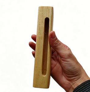 Wholesale Orff Percussion <b>Instruments</b> Wood Tone Block Percussion <b>Musical</b> <b>Instrument</b> Wood Block - Product Image 1