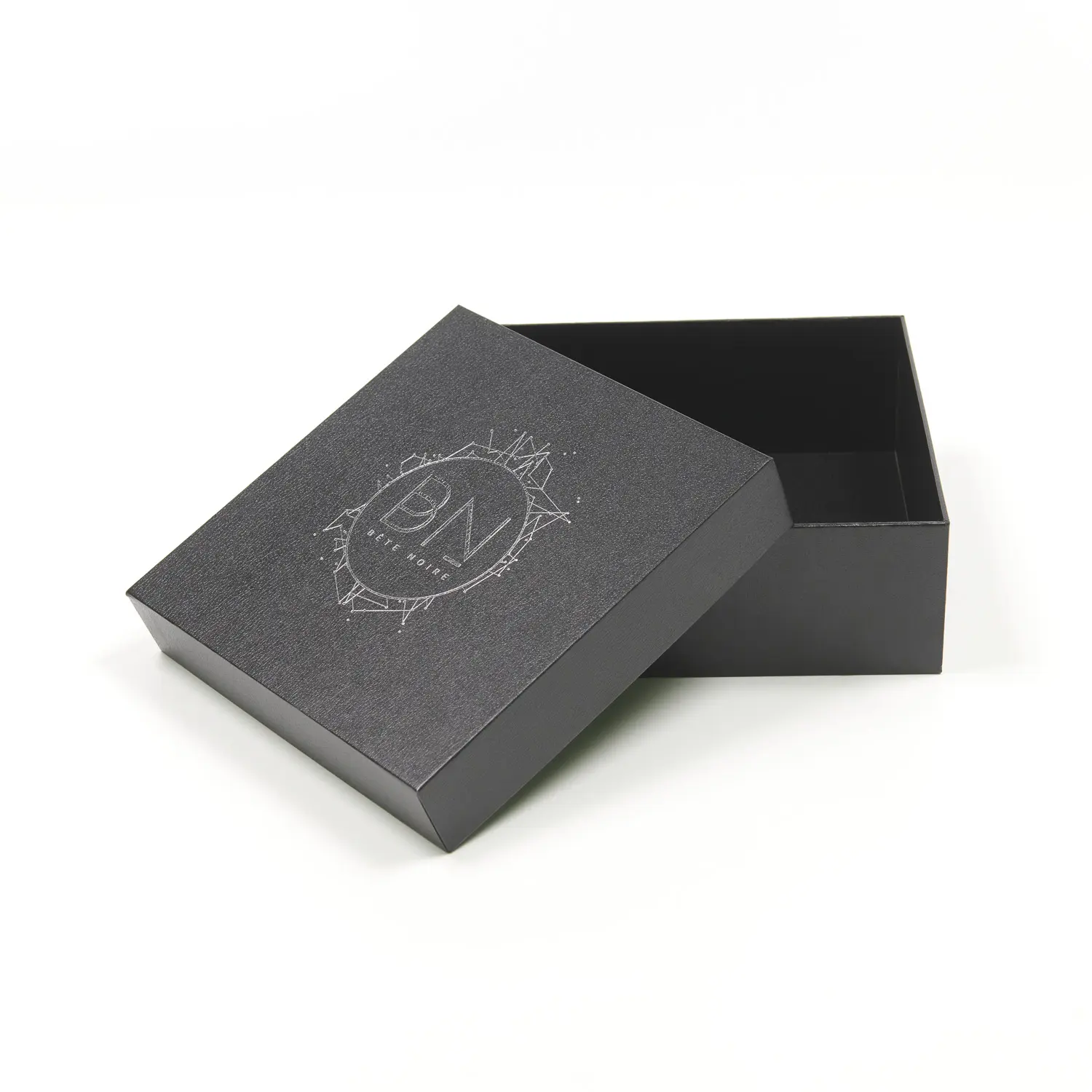 Özel Logo lüks karton kağıt ambalaj siyah çıkarılabilir kapak sert hediye kutuları
