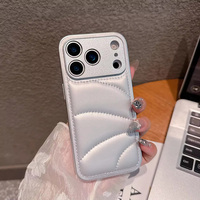 Étui de téléphone en cuir PU doux au toucher pour femmes avec protection d'objectif pour iPhone 17 Pro Max, 15, 16, 14 Plus, 13, 12, 11 Pro Max