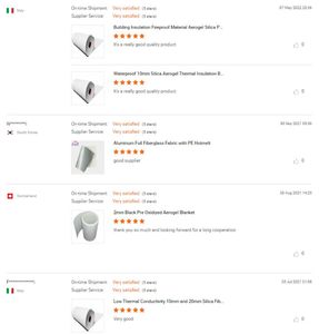 Matériau en aérogel de silice <span class=keywords><strong>isolant</strong></span> thermique unique de qualité garantie 20 mm - Product Image 6